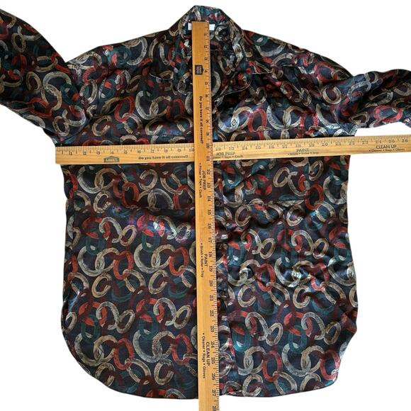 Vintage Womens Button Up Bundle Size Medium Funky Prints Golden Girls - Picture 5 of 10